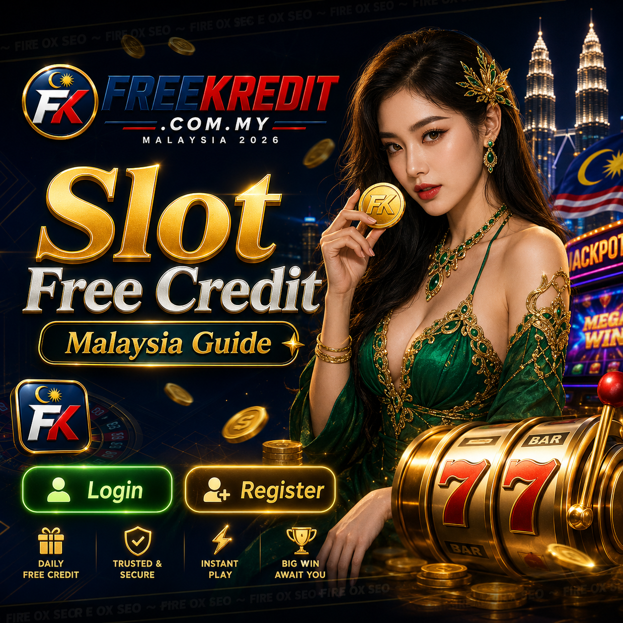 Slot free credit Malaysia no deposit 2026